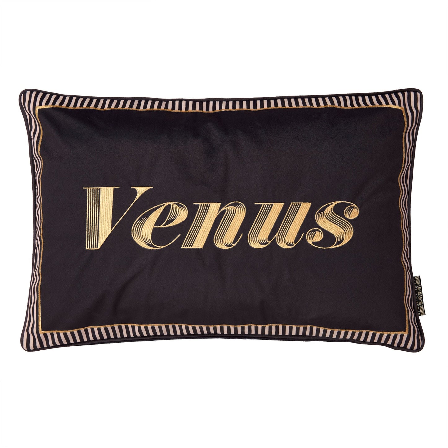 Venus Signature Cushion in Black