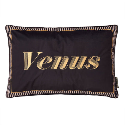 Venus Signature Cushion in Black