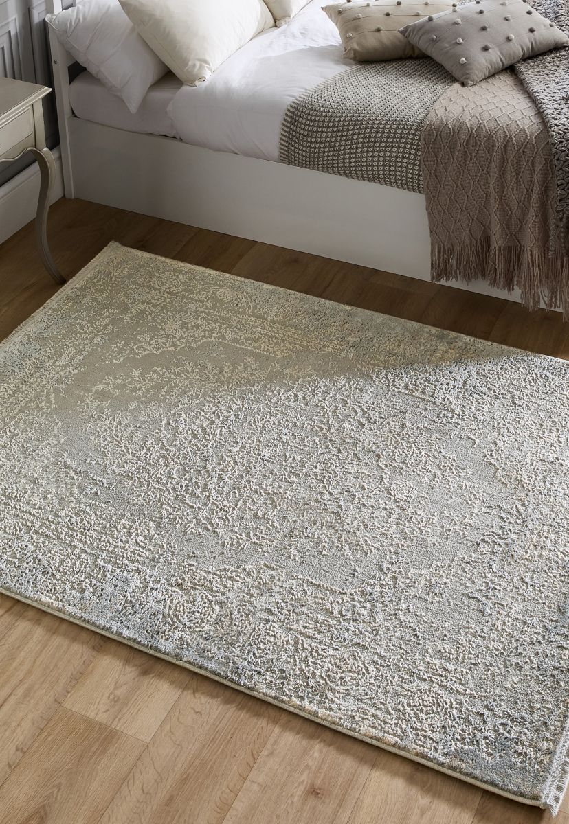 Origins Aura Vintage Medallion Rug Blue/Grey