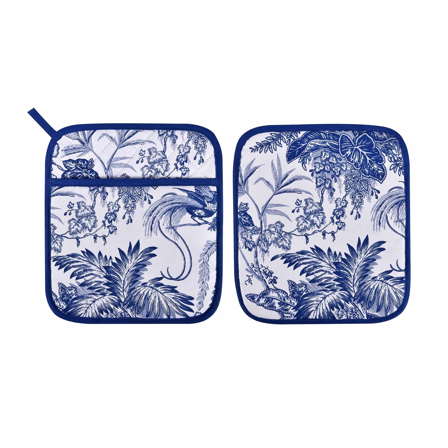 Willow Toile Pot Mitt