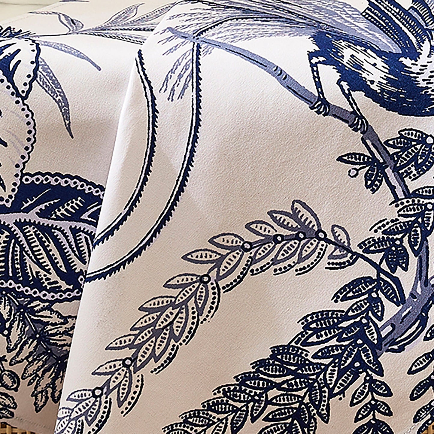 Willow Toile Cotton Tea Towel