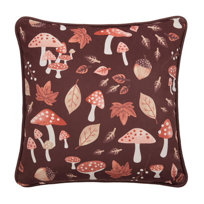 Woodland Dreams Cushion in Chocolate