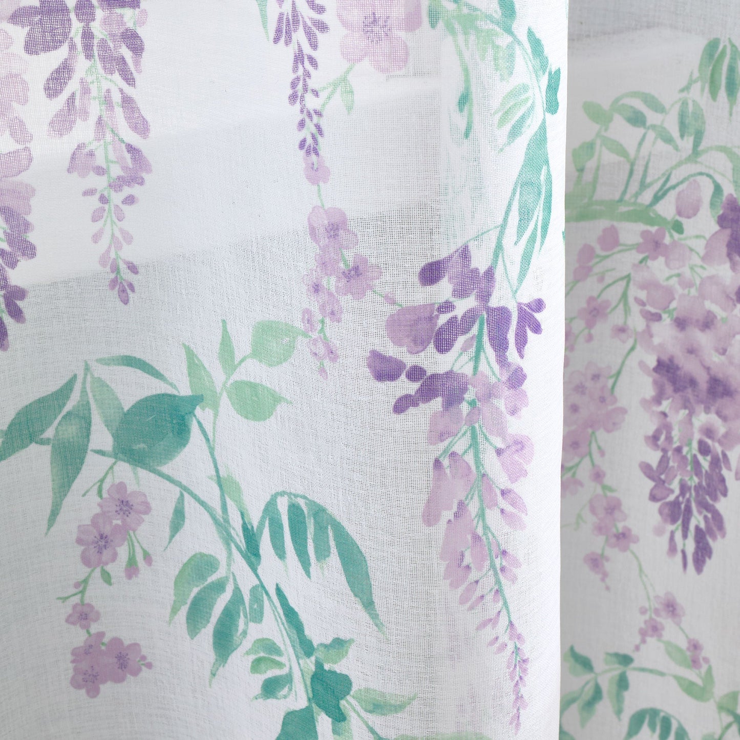 Wisteria Voile Panel in Lilac