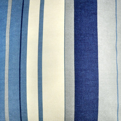 Whitworth Stripe Cushion in Blue