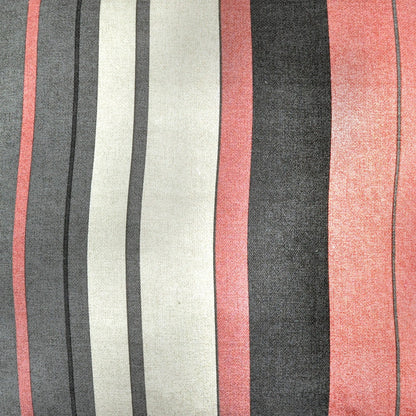 Whitworth Stripe Cushion in Blush