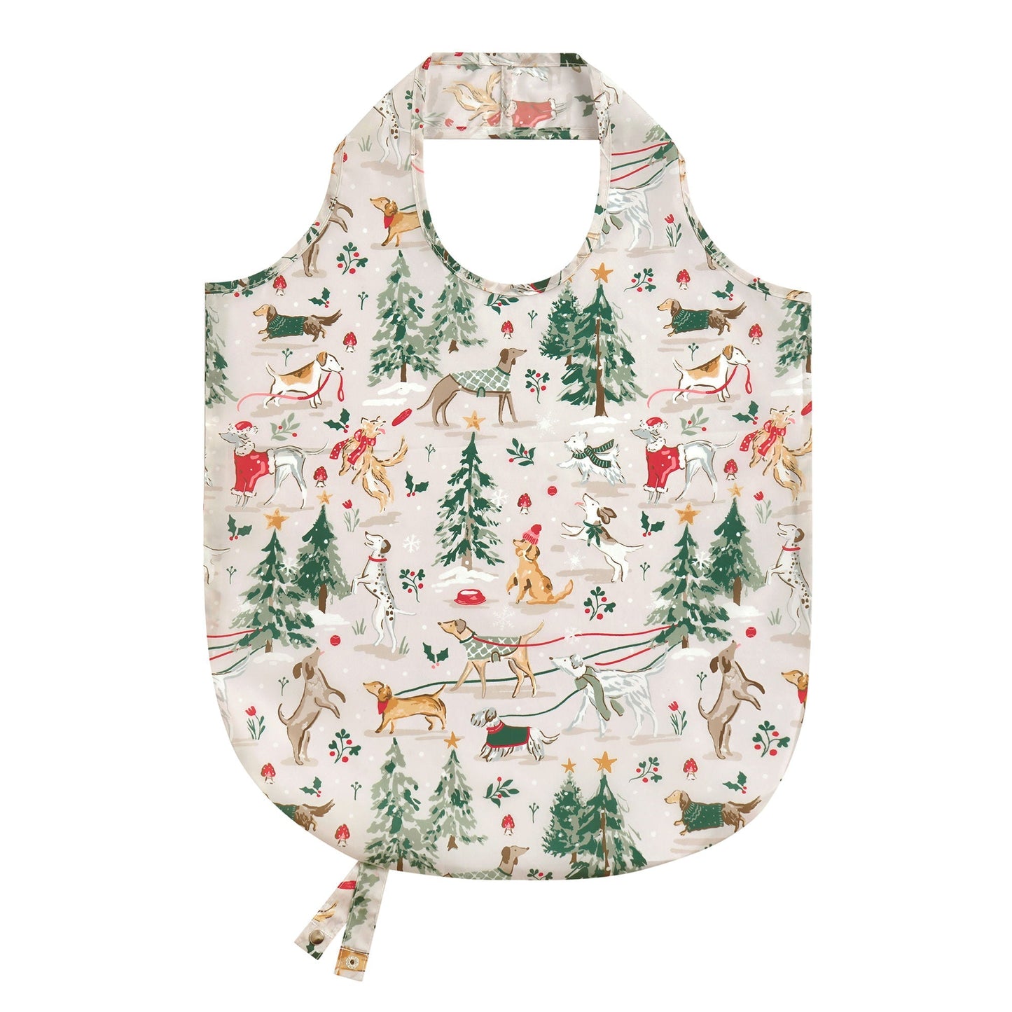 Winter Walkies Foldable Tote Bag Medium