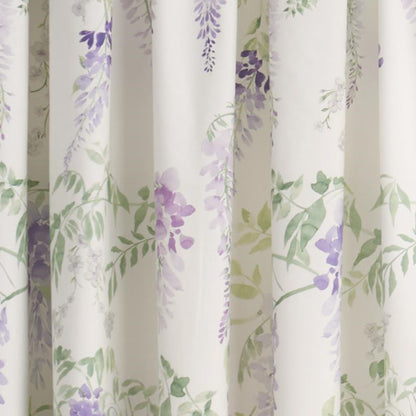 Wisteria Pencil Pleat Curtains in Lilac