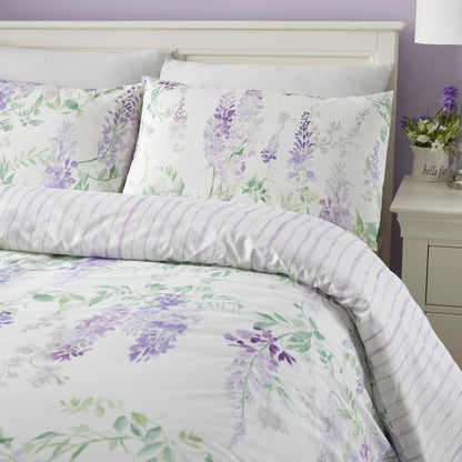 Wisteria Duvet Cover Set in Lilac