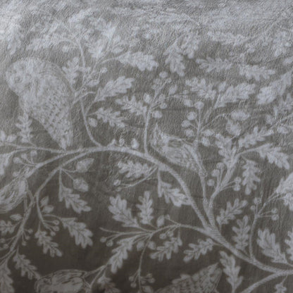 Woodland Owls Bedspread in Sage