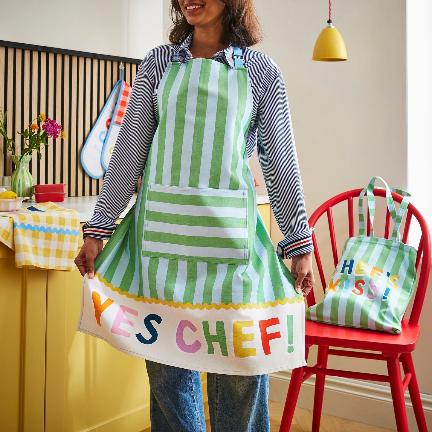 Yes Chef Cotton Apron