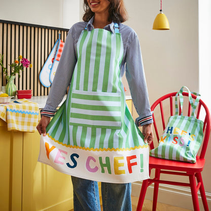 Yes Chef Cotton Apron