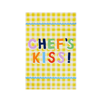 Yes Chef Kiss Cotton Tea Towel