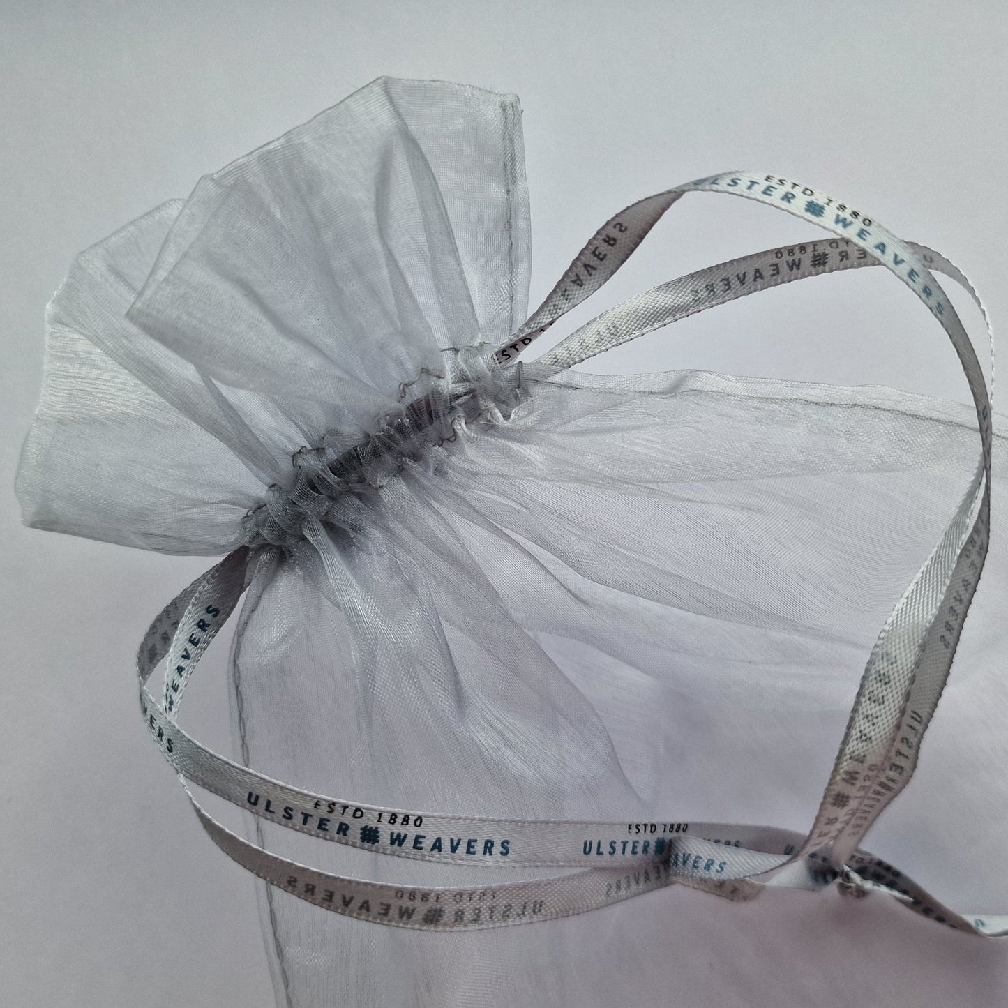 Organza Organza Bag in Silver - Large 49 x 40cm