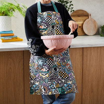 Graffiti Teen PVC Apron