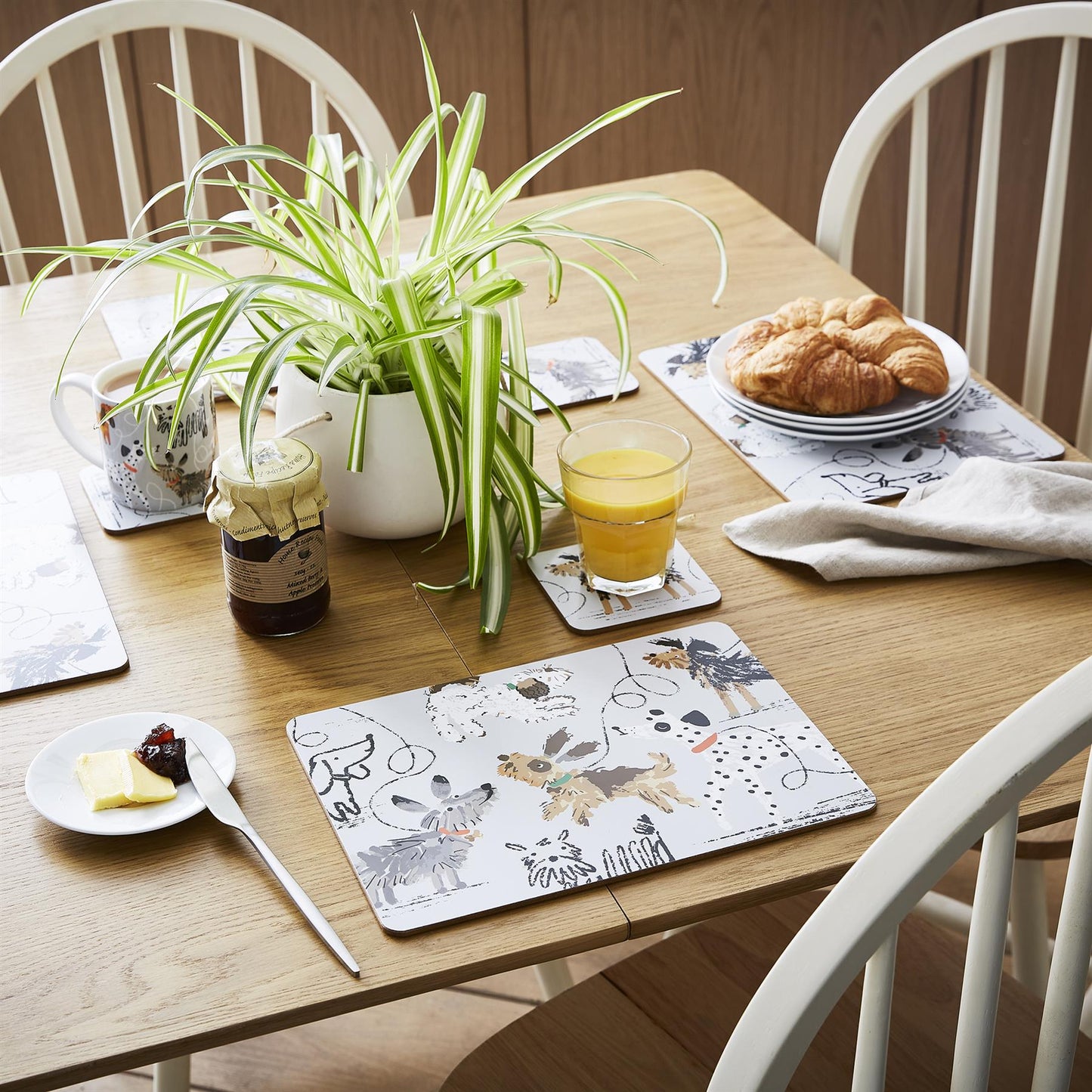 Dog Days Placemat 4 Pack