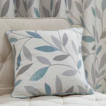 Beechwood Cushion in Duck Egg