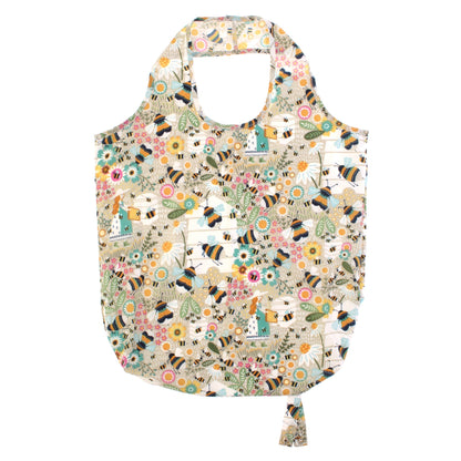 Bee Keeper Foldable Tote Bag Medium in Natural