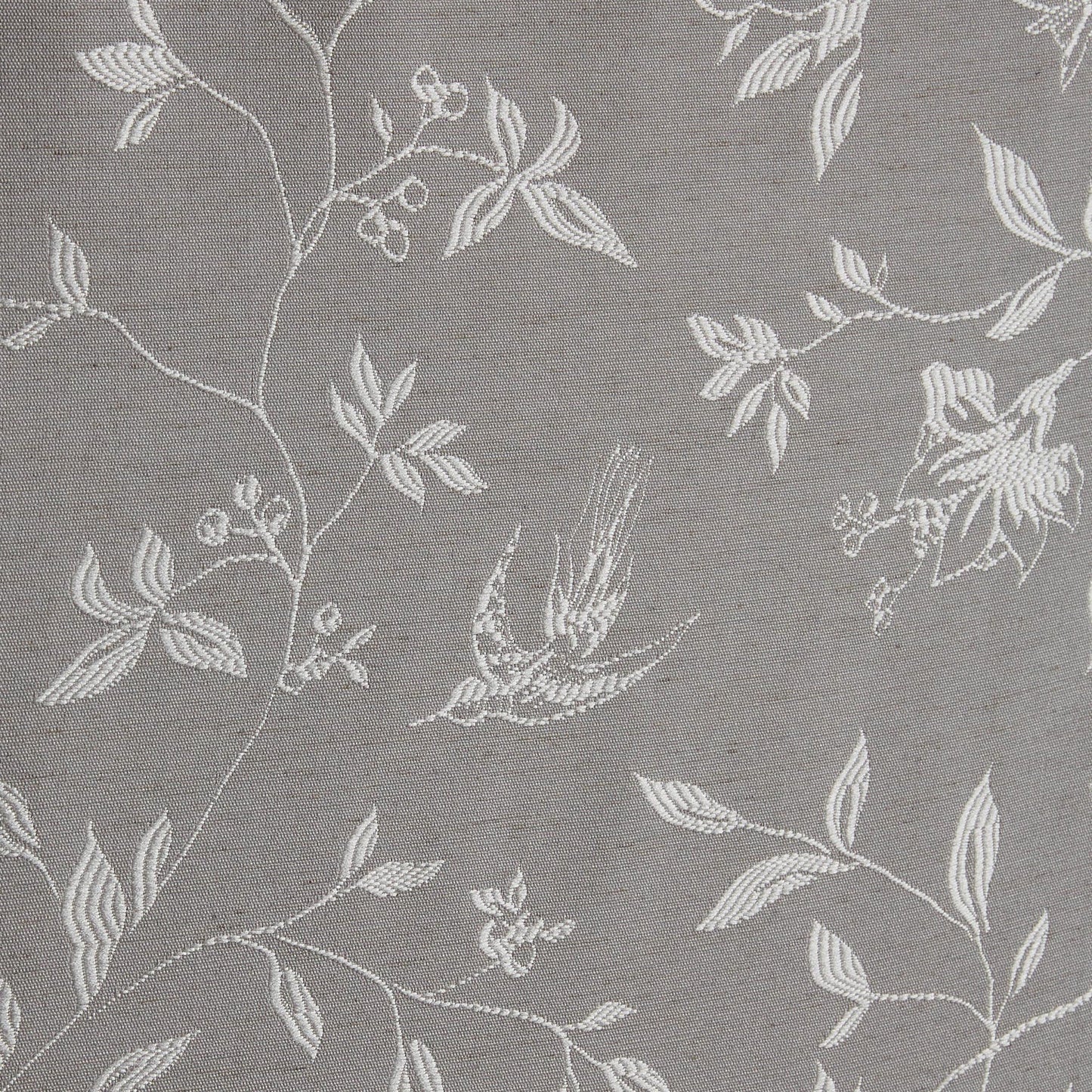 Bird Trail Curtain Tiebacks in Grey