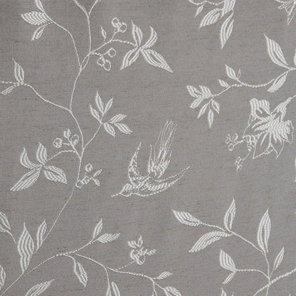 Bird Trail Curtain Tiebacks in Grey