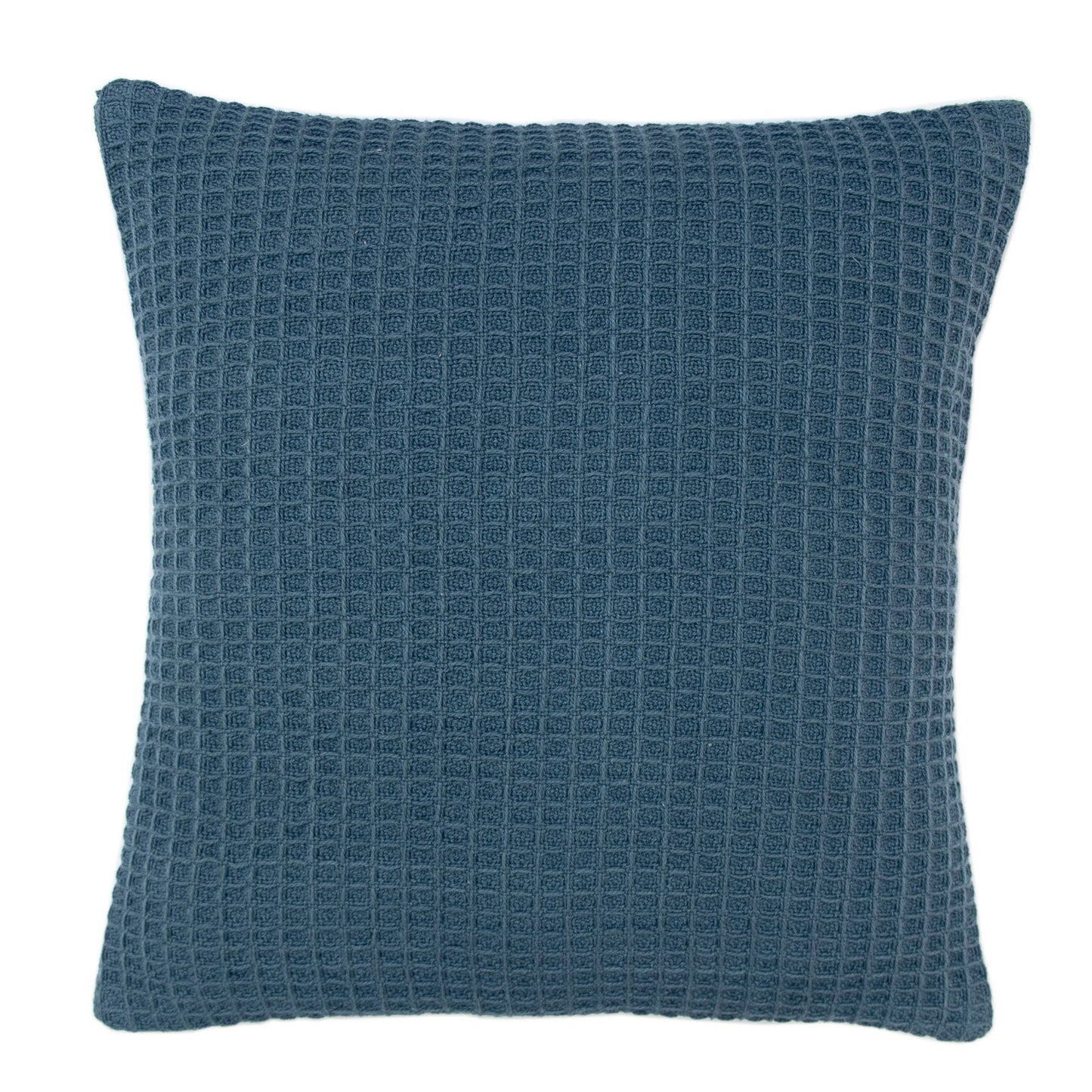 Bruges Cushion in Ink Blue 43 x 43cm - Filled Cushion