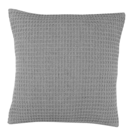 Bruges Cushion in Silver 43 x 43cm - Cushion Cover