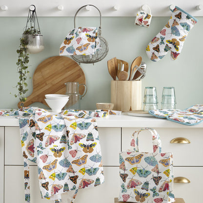 Butterfly House Cotton Tea Towel
