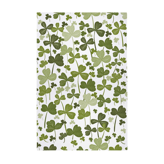 Shamrocks Cotton Tea Towel