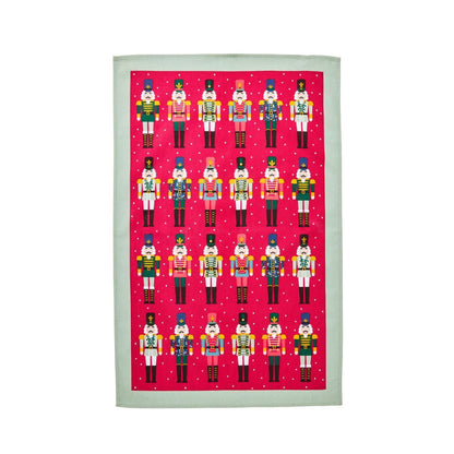 Nutcracker Parade Recycled Cotton Tea Towel