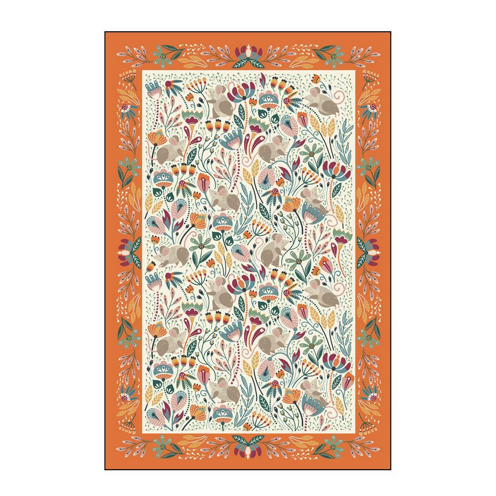 Field Mice Cotton Tea Towel