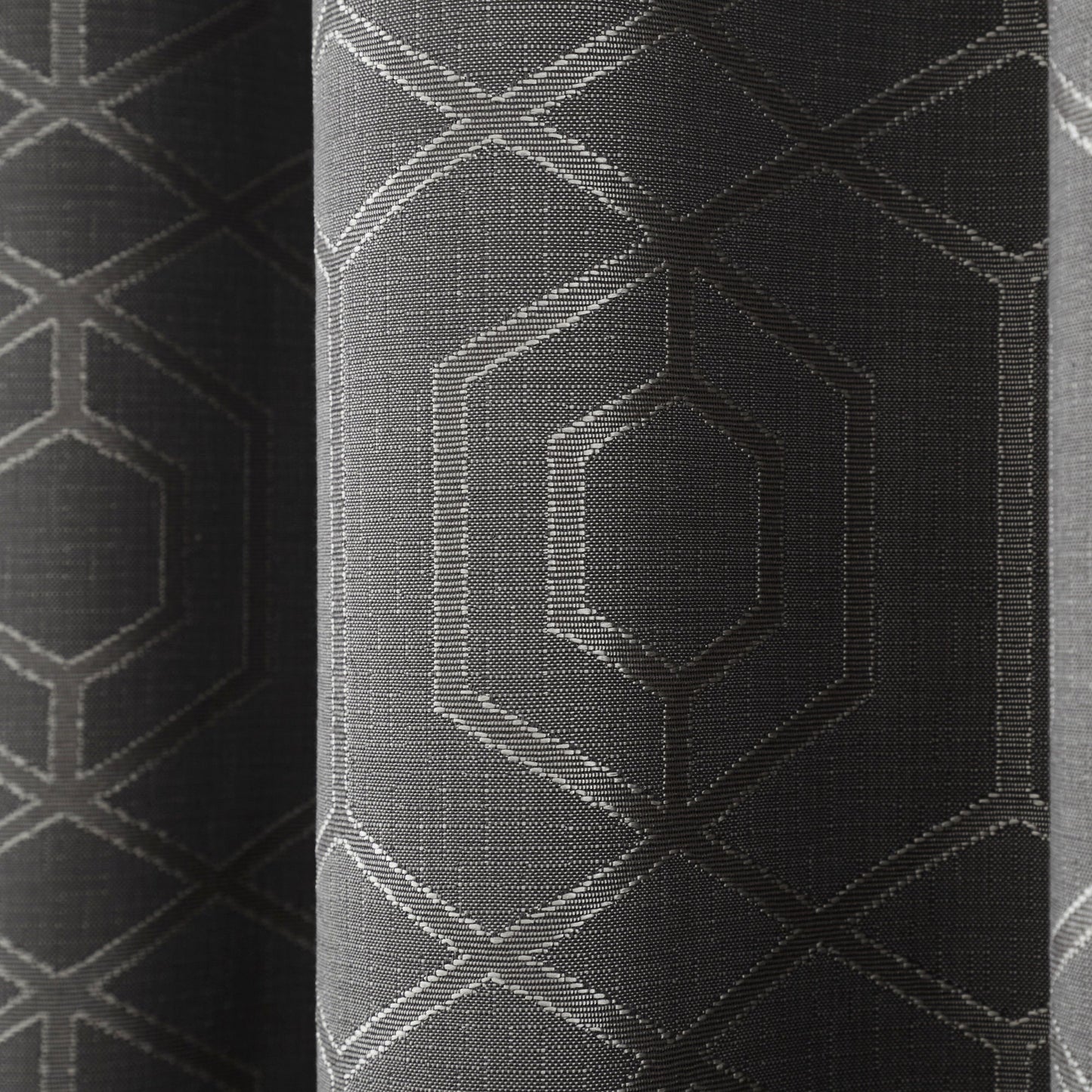Camberwell Eyelet Curtains in Graphite