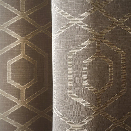 Camberwell Eyelet Curtains in Stone