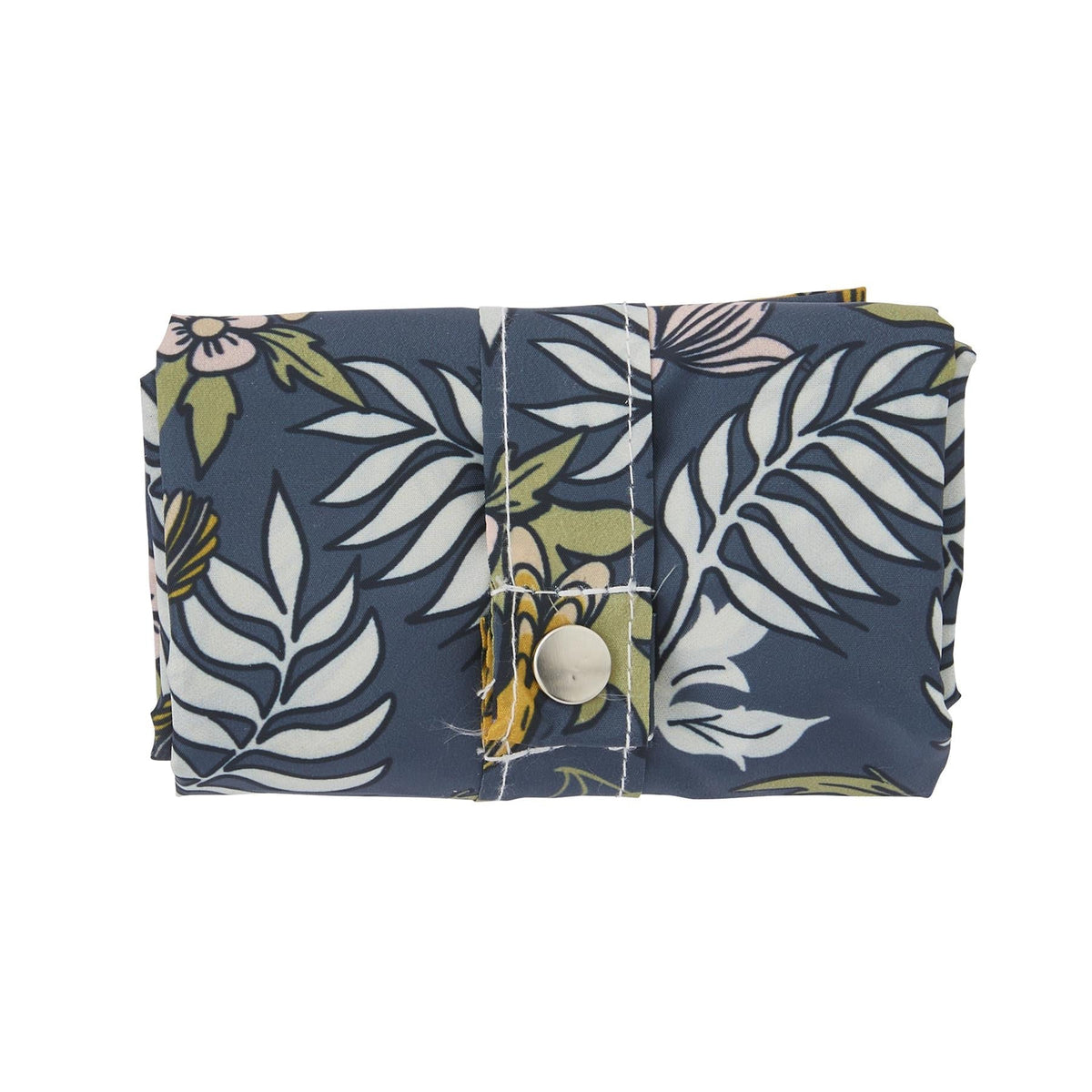 Finch & Flower Foldable Tote Bag Medium in Navy
