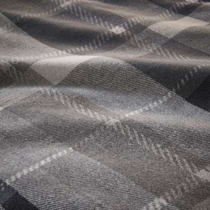 Colville Check Duvet Cover Set in Grey
