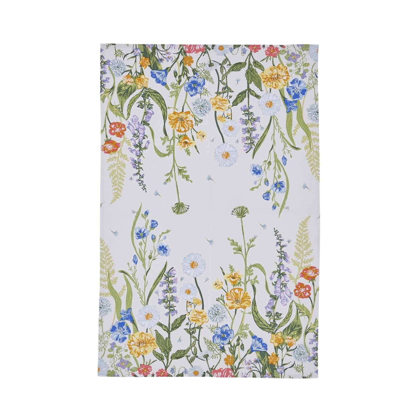 Cottage Garden Cotton Tea Towel
