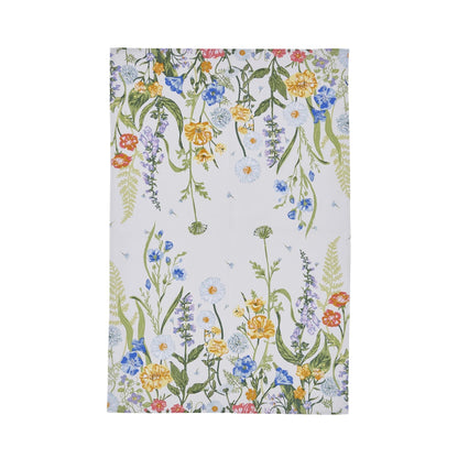 Cottage Garden Cotton Tea Towel