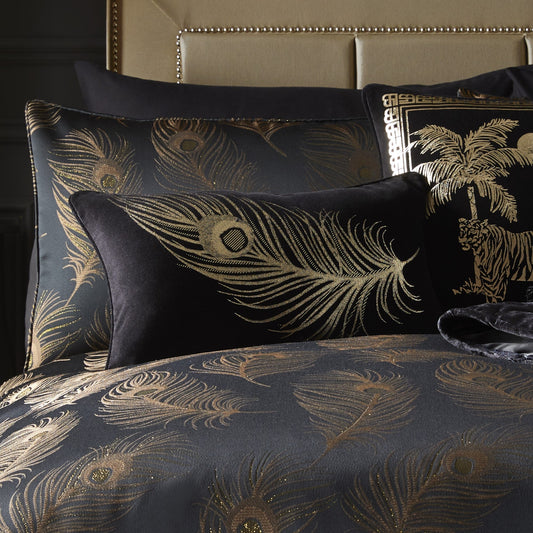 Dandy Cushion in Black/Gold