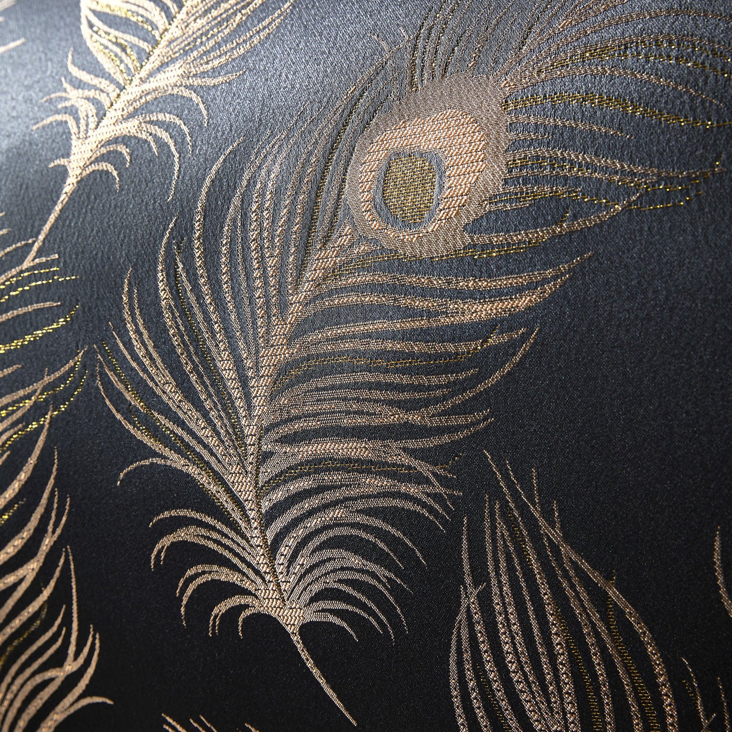 Dandy Duvet Cover Set in Black/Gold