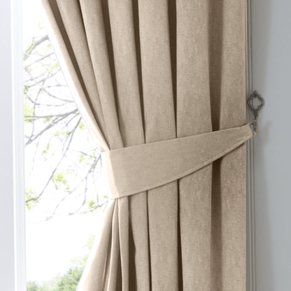 Dijon Pencil Pleat Curtains in Natural