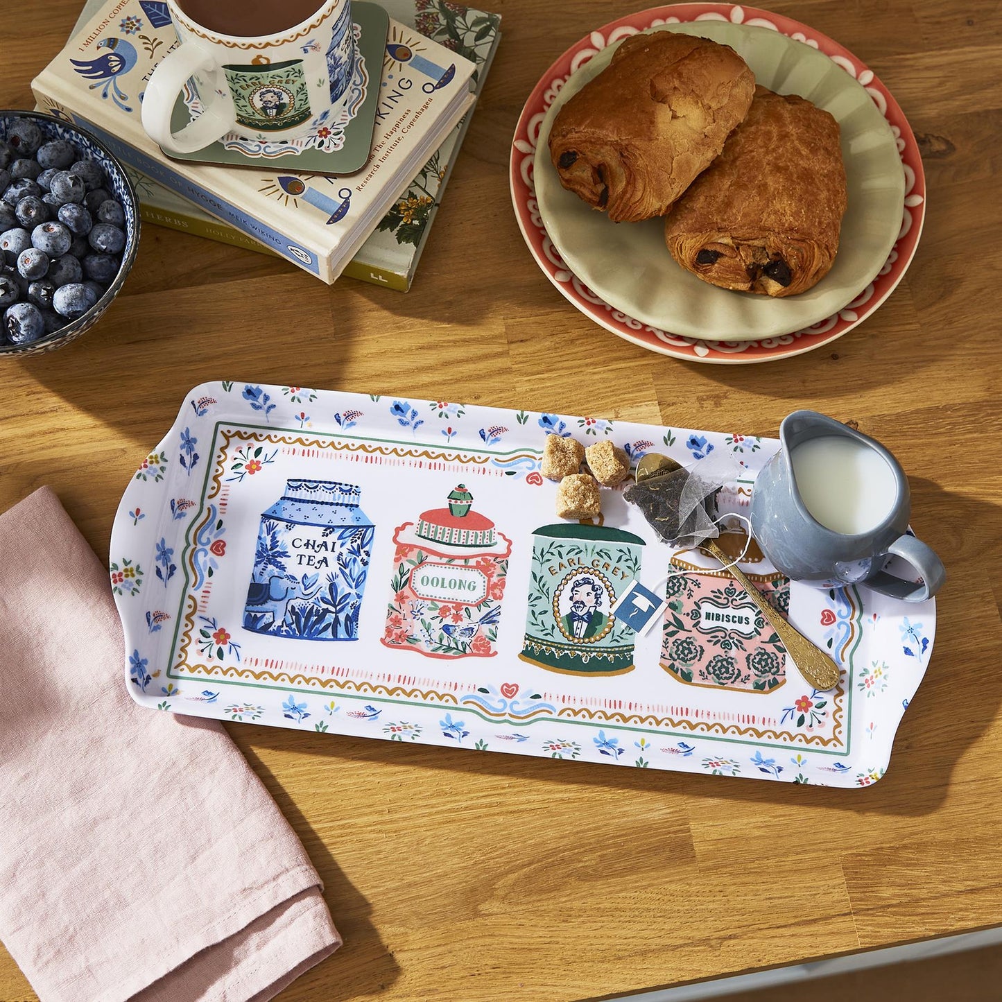 Tea Tins Scatter Tray