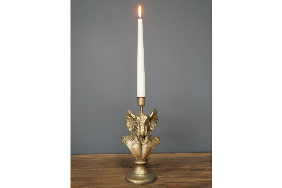 Elephant Candlestick Holder