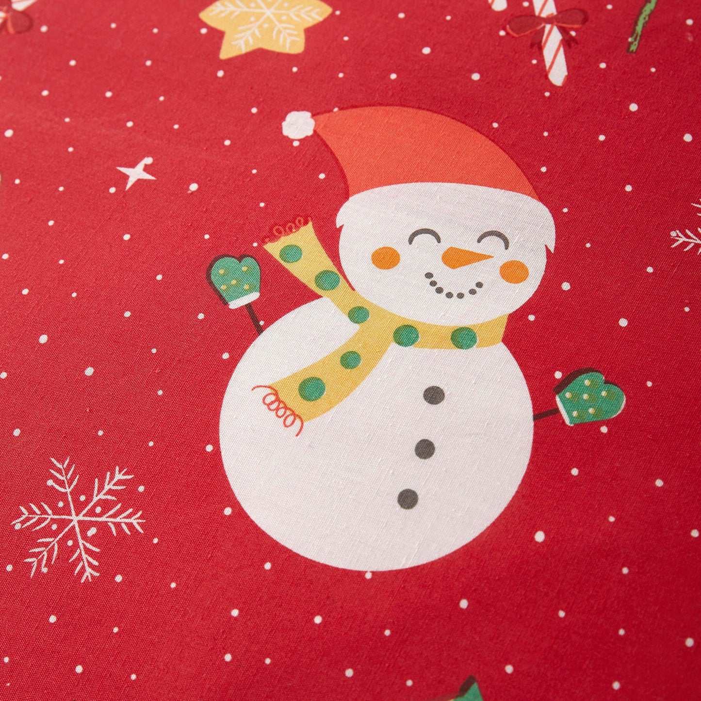 Elf & Santa Christmas Duvet Cover Set in Multicolour