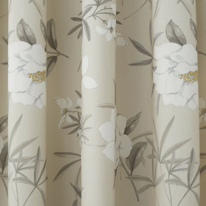 Eve Pencil Pleat Curtains in Natural