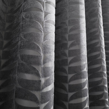 Kendal Eyelet Curtains in Charcoal