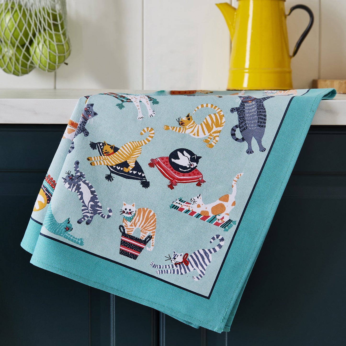 Kitty Cats Cotton Tea Towel