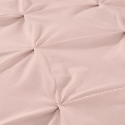 Lara Duvet Cover Set in Blush