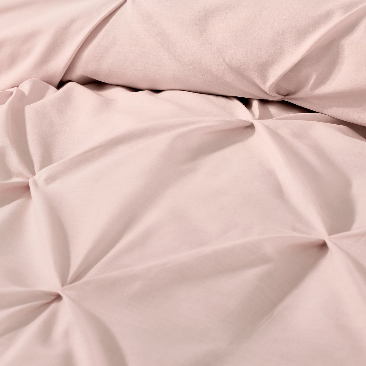 Lara Duvet Cover Set in Blush