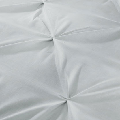 Lara Duvet Cover Set in Silver