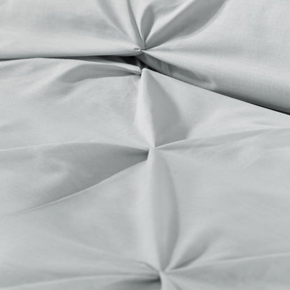 Lara Duvet Cover Set in Silver