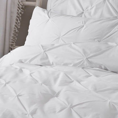 Lara Duvet Cover Set in White