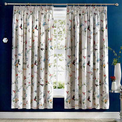 Mansfield Pencil Pleat Curtains in Grey